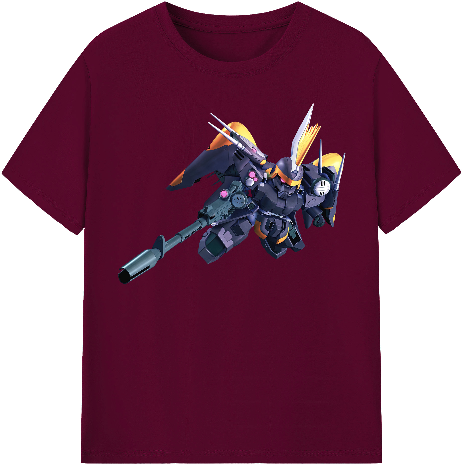 （画像用） 機動戦士ガンダム Mobile Suit Gundam レディースカジュアルプリントTシャツ（綿100％）